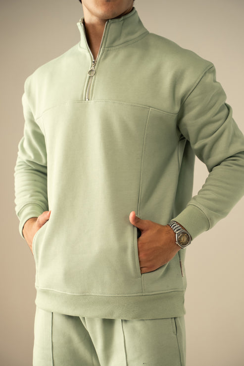 Pistachio green Sweatshirt for Unisex