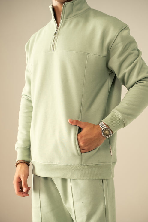 Pistachio green Sweatshirt for Unisex