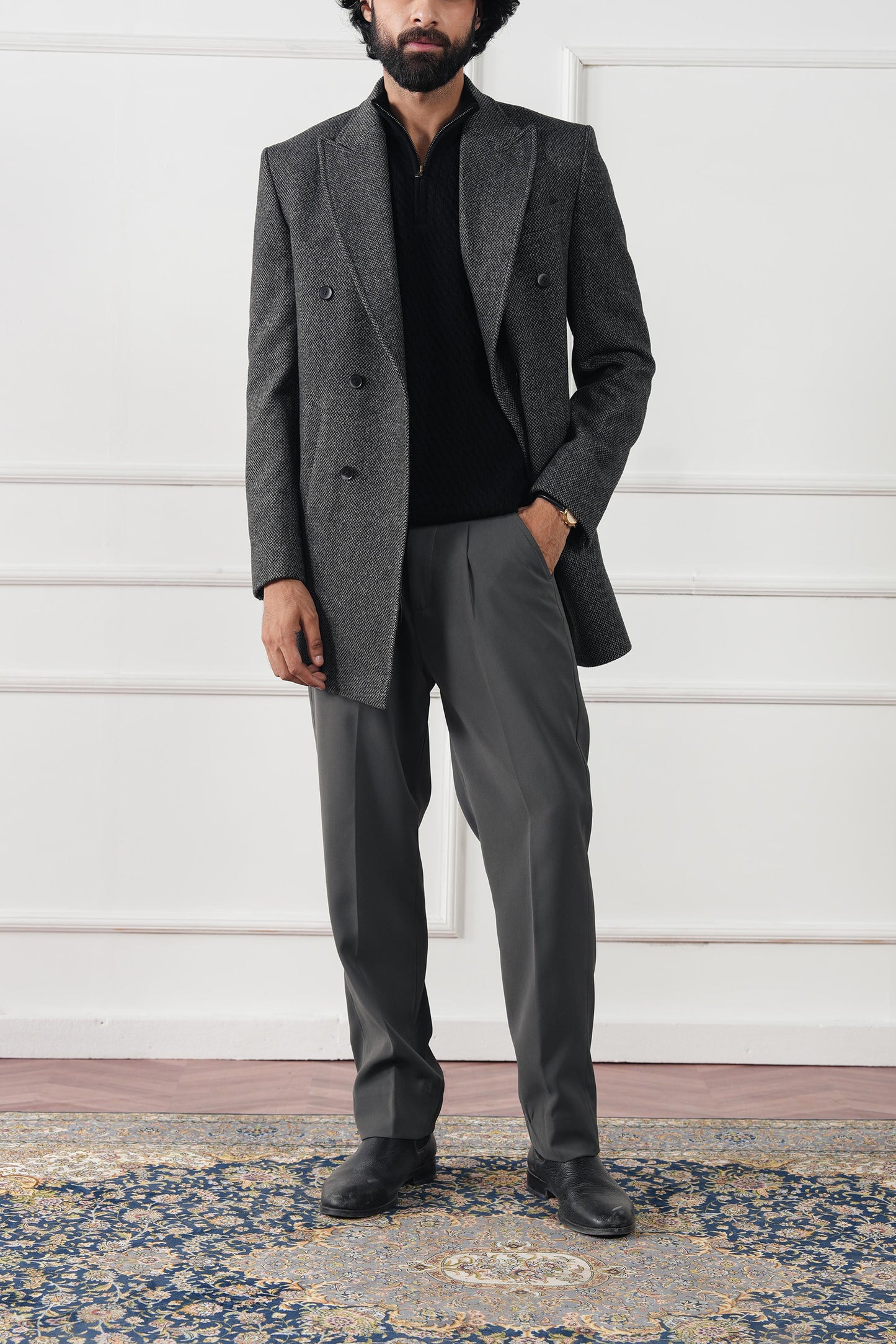 Regal Wool Overcoat (MWC-02)
