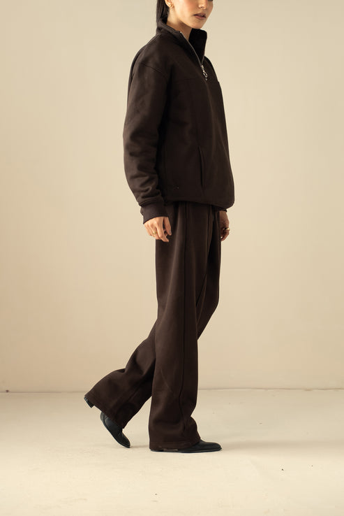Chocolate brown Trousers for Men