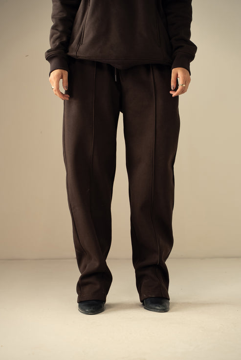 Chocolate brown Trousers for Men