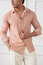 Striped Regular Fit Shirt (MCS-04)