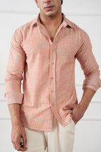 Striped Regular Fit Shirt (MCS-04)