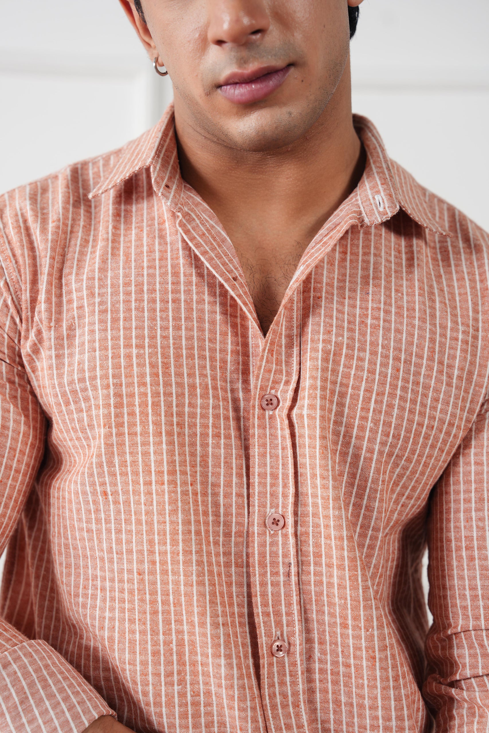 Striped Regular Fit Shirt (MCS-04)