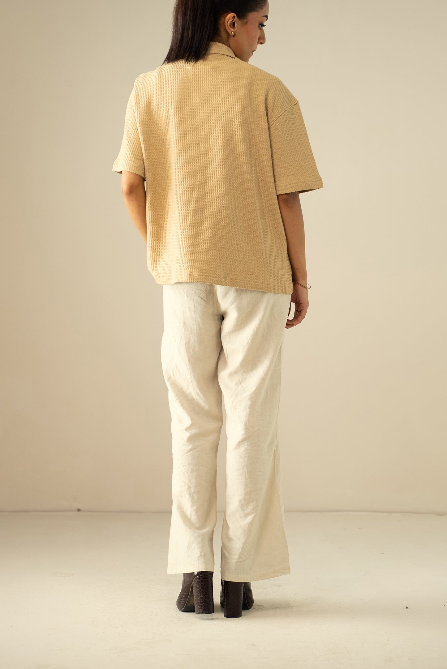 Waffle Knit Cuban Shirt (WBD-02)