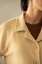 Waffle Knit Cuban Shirt (WBD-02)