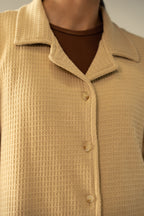 Waffle Knit Cuban Shirt (WBD-02)