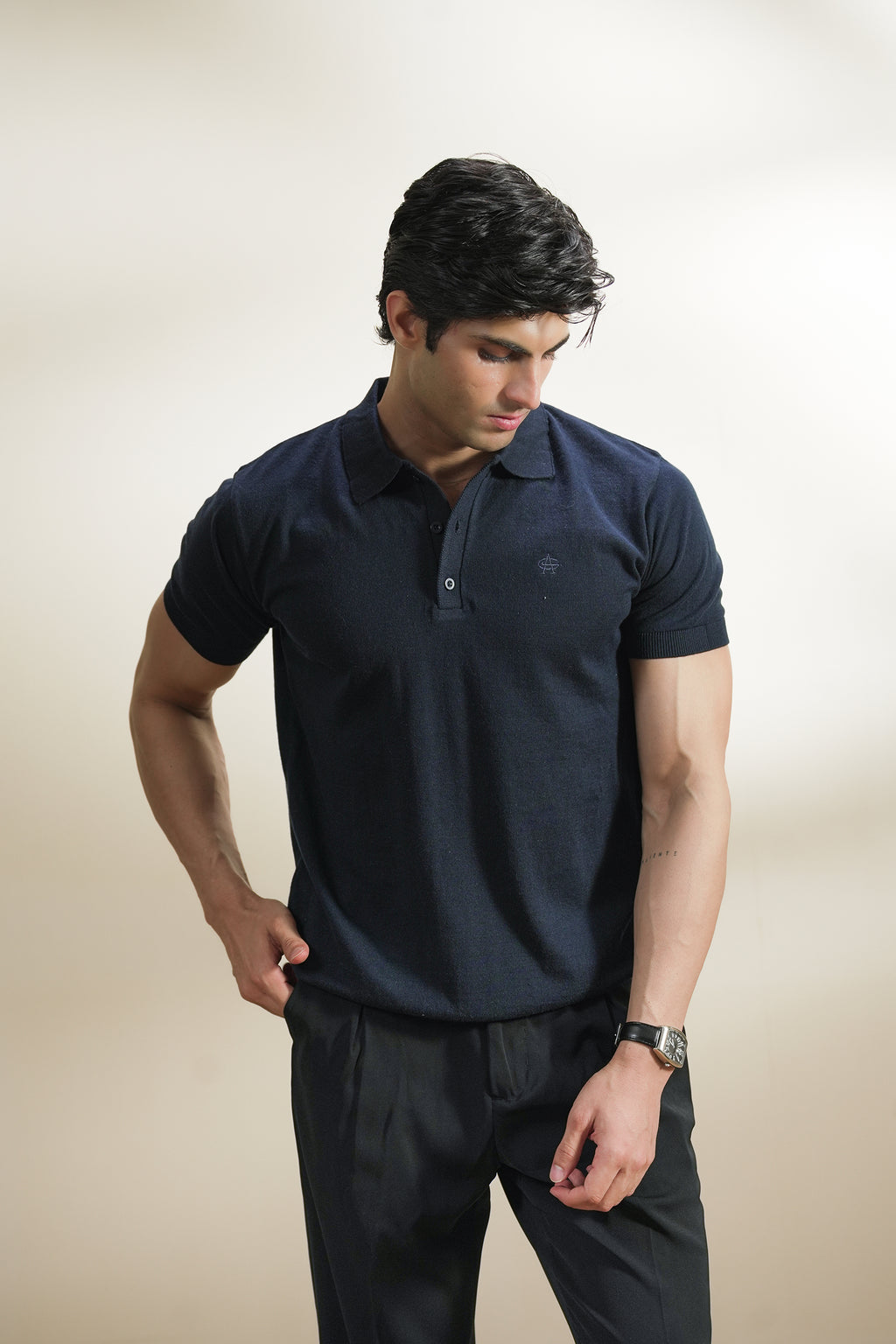 Fine Knit Signature Polo (MKP-19)