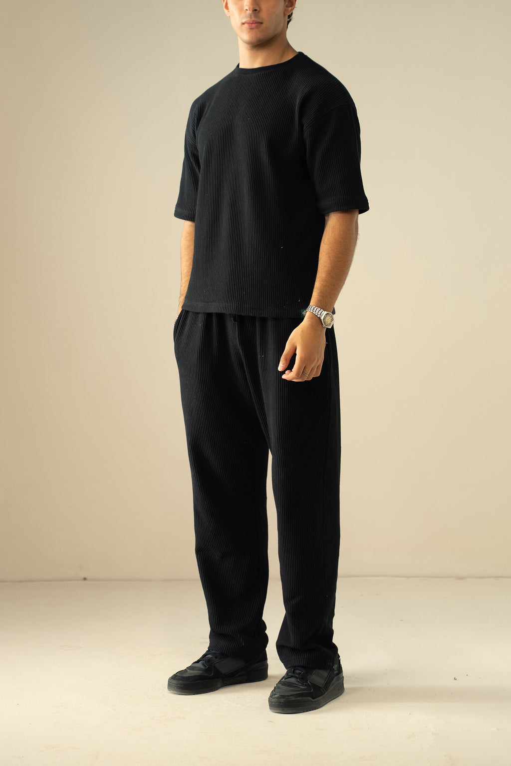 Ottoman Knit Textured Trouser (RFT-01)