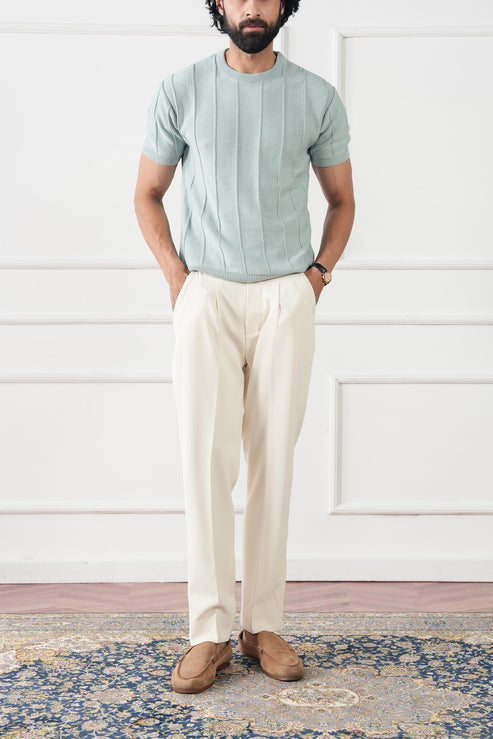 Pastel green T Shirt for Men