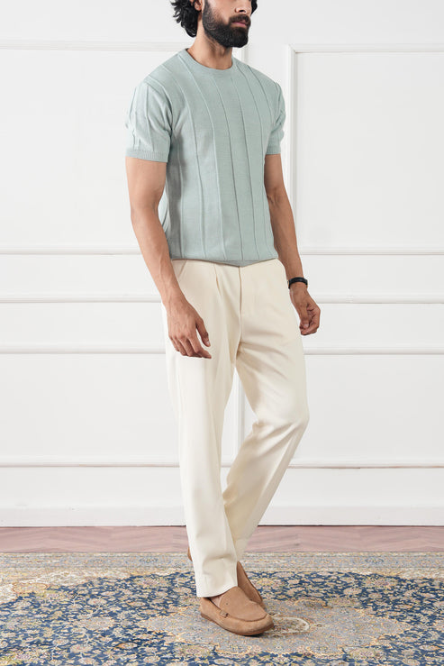 Pastel green T Shirt for Men