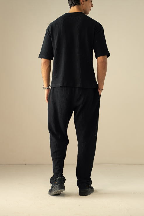 Smoke black Trousers for Men