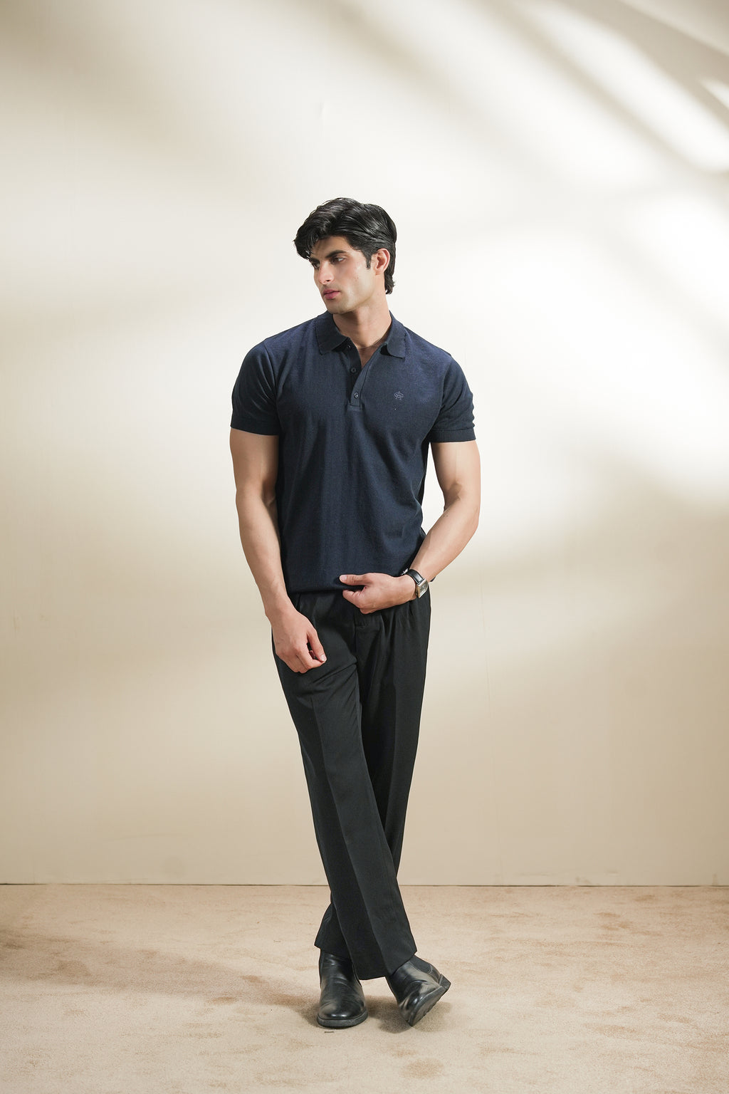 Fine Knit Signature Polo (MKP-19)