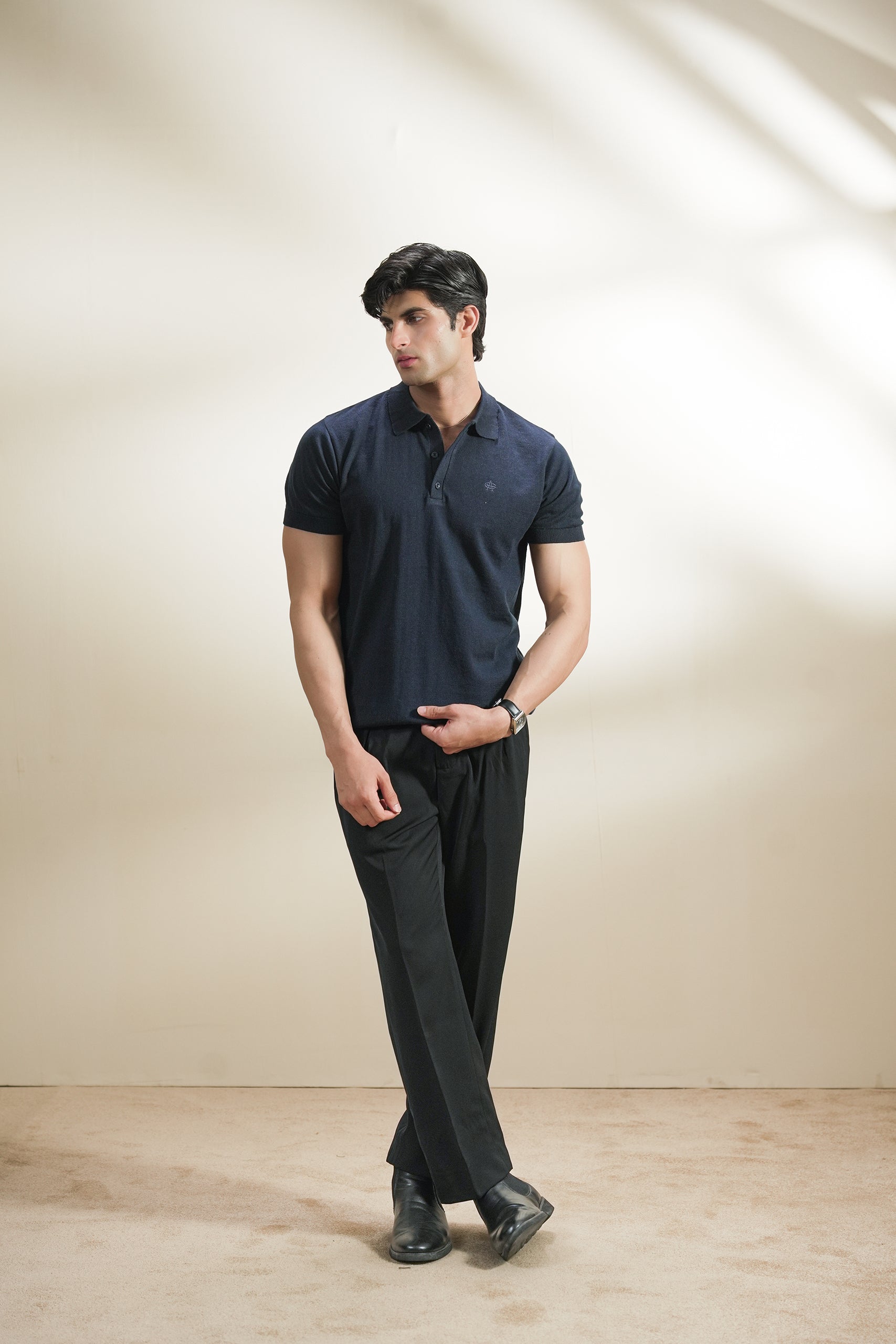 Fine Knit Signature Polo (MKP-19)