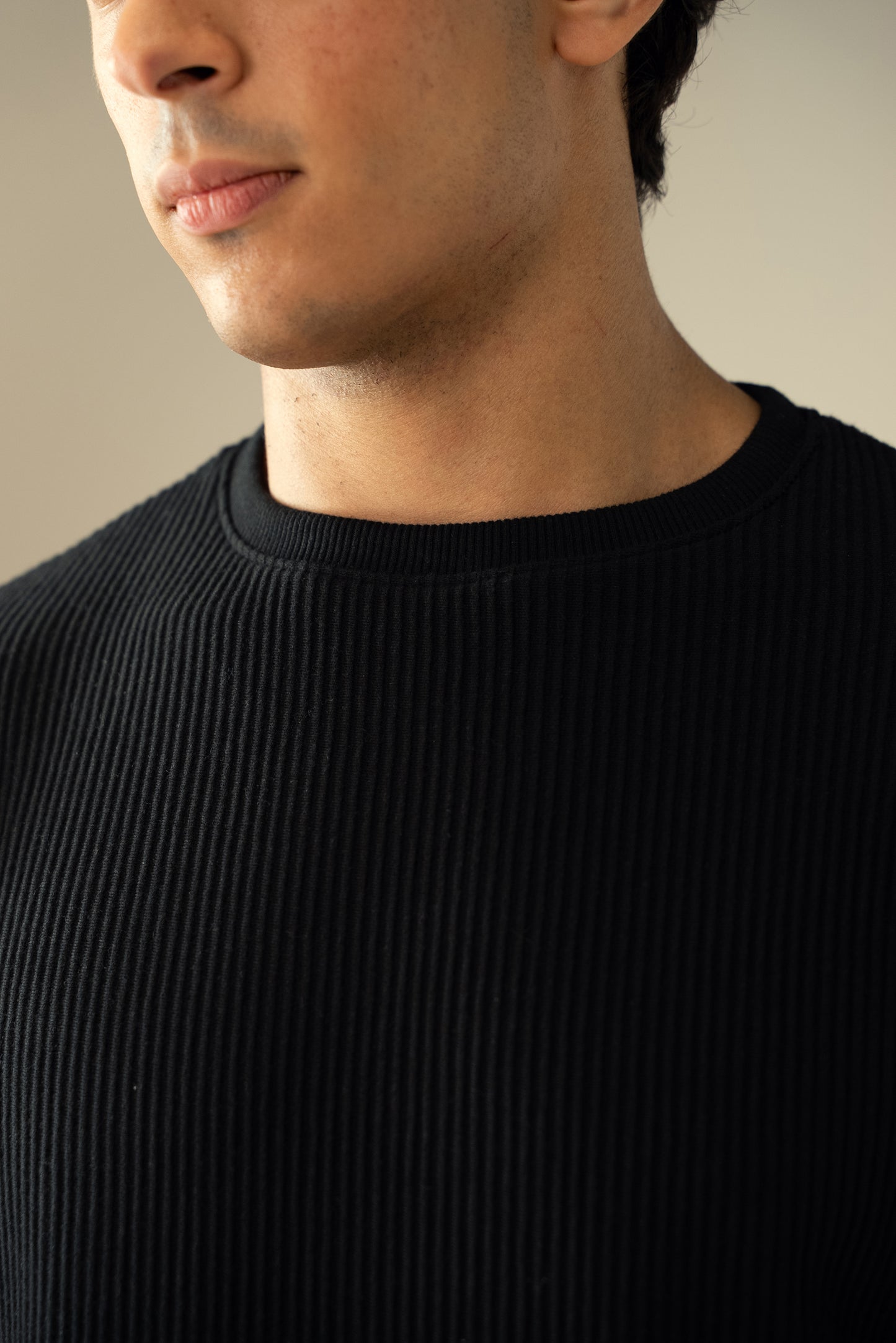 Ottoman Knit Textured T-Shirt (OST-01)