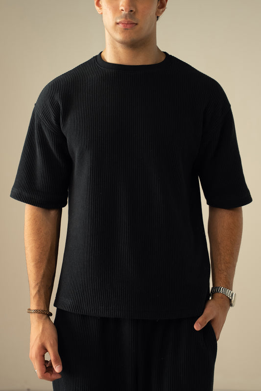Ottoman Knit Textured T-Shirt (OST-01)