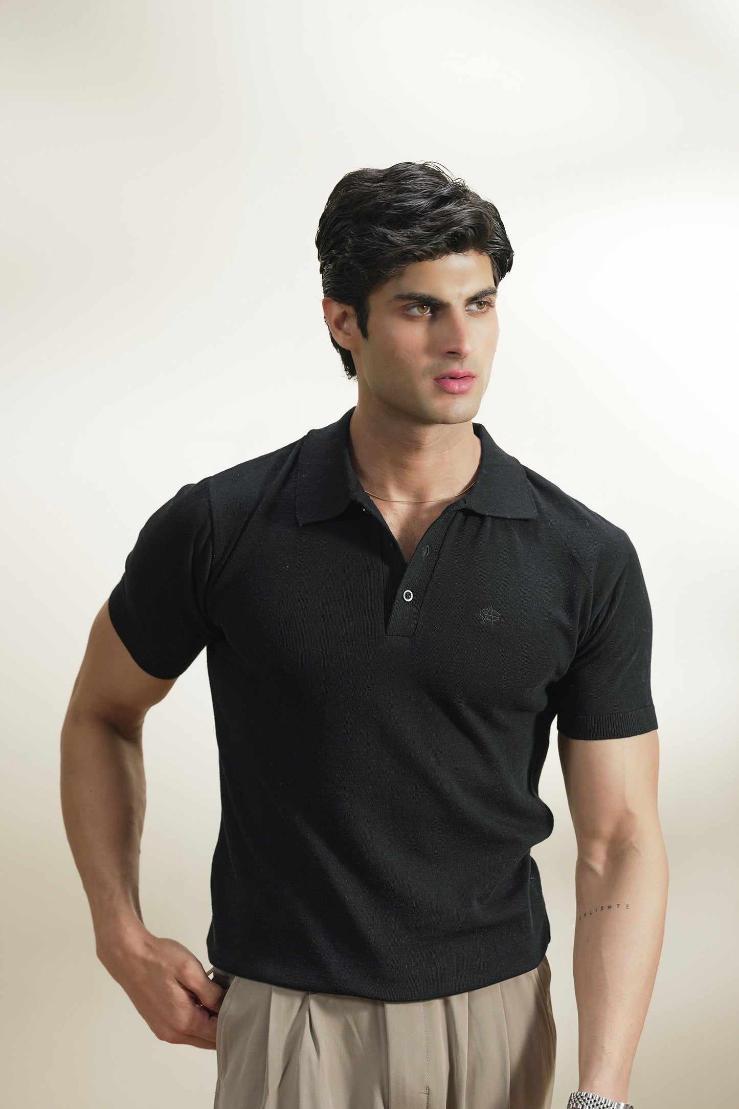 Fine Knit Signature Polo (MKP-22)