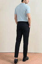 Drop Needle Knit Polo Shirt  (MKP-11)