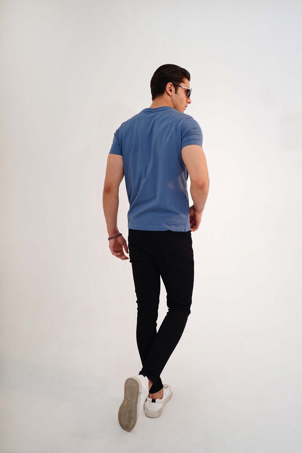 Dusk Blue Basic Tee