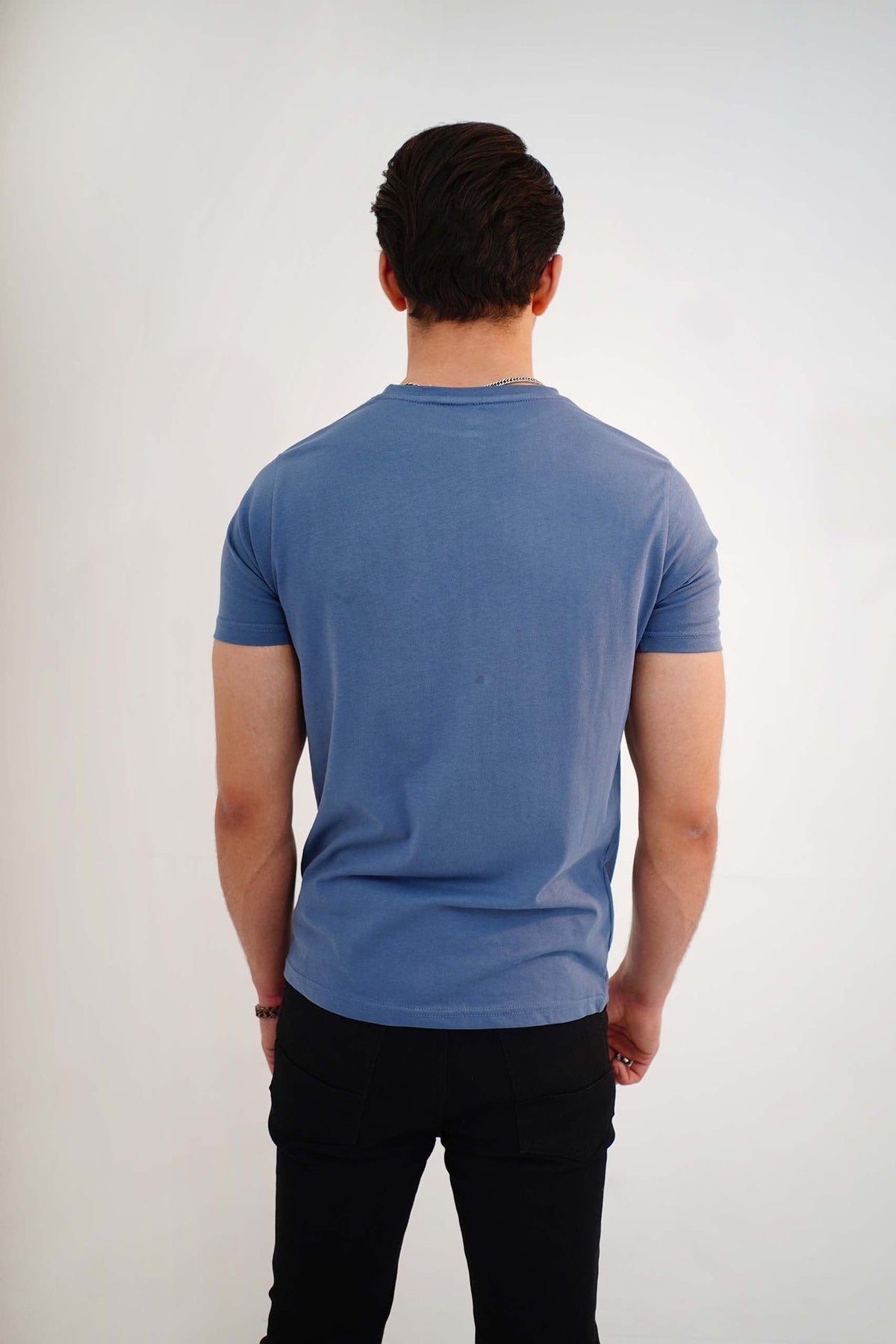 Dusk Blue Basic Tee