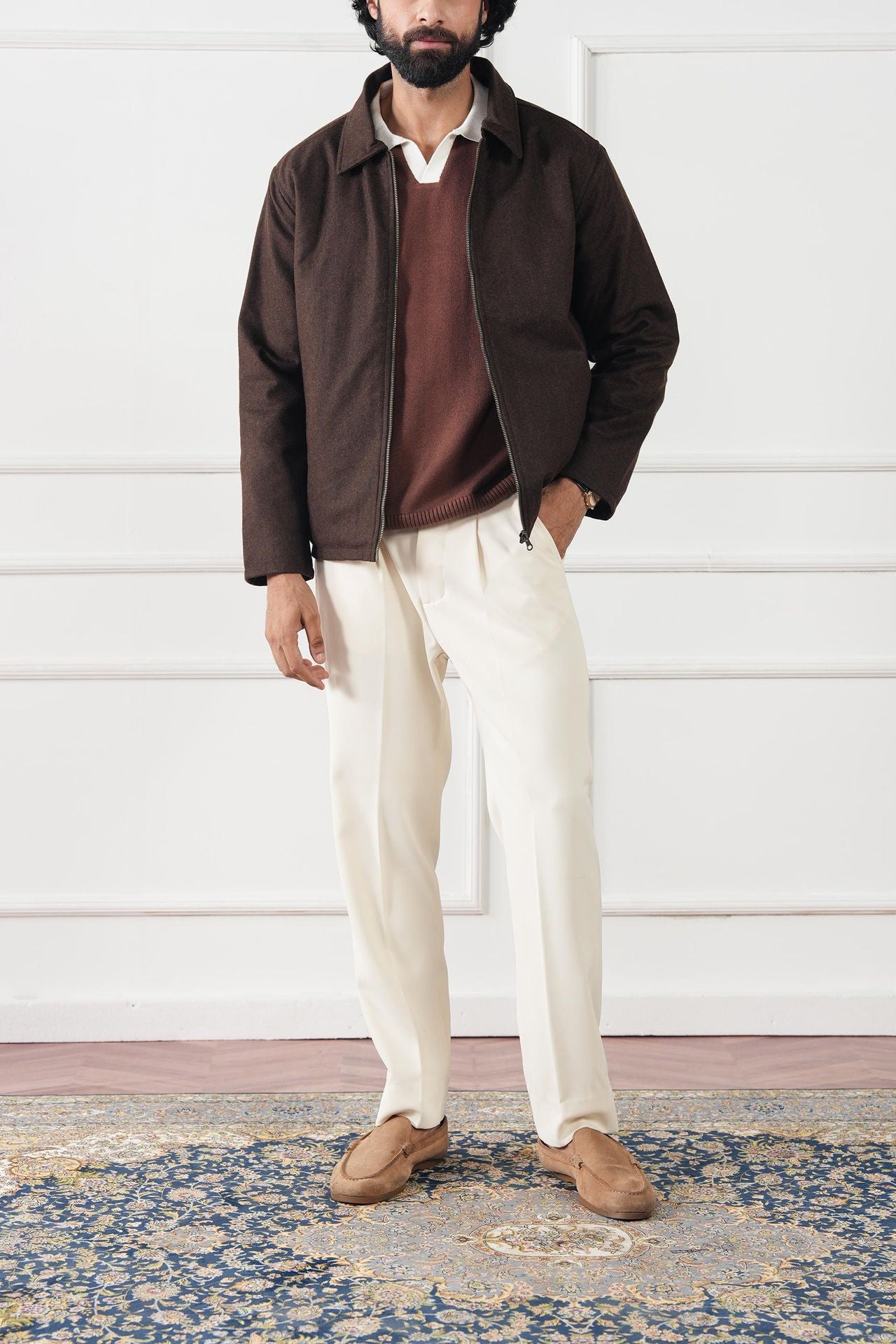 Fine Knit Polo Shirt (MKP-17)