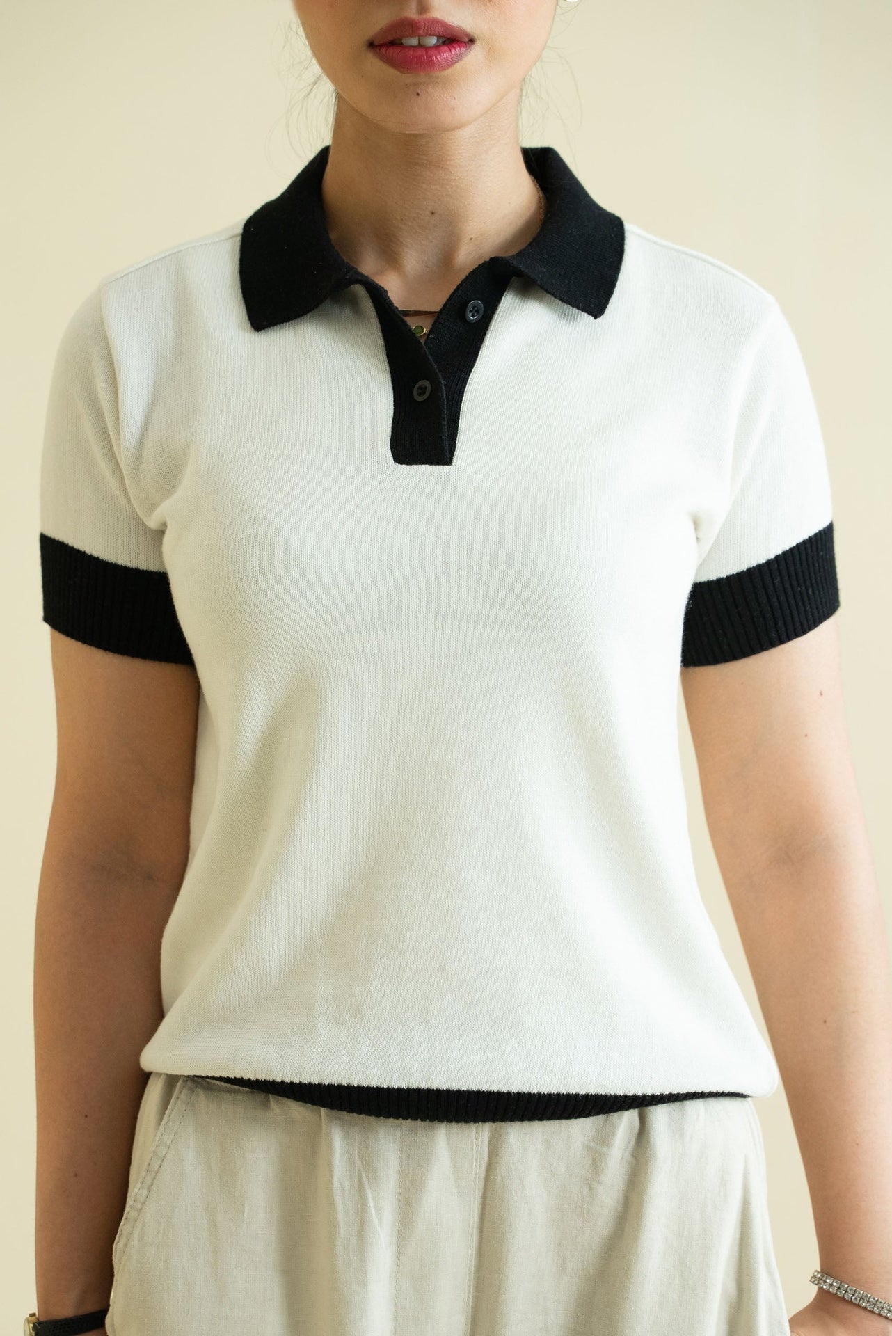 Fine Knit Polo Shirt (WKP-02)