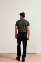 Textured Knit Polo Shirt (MKP-18)