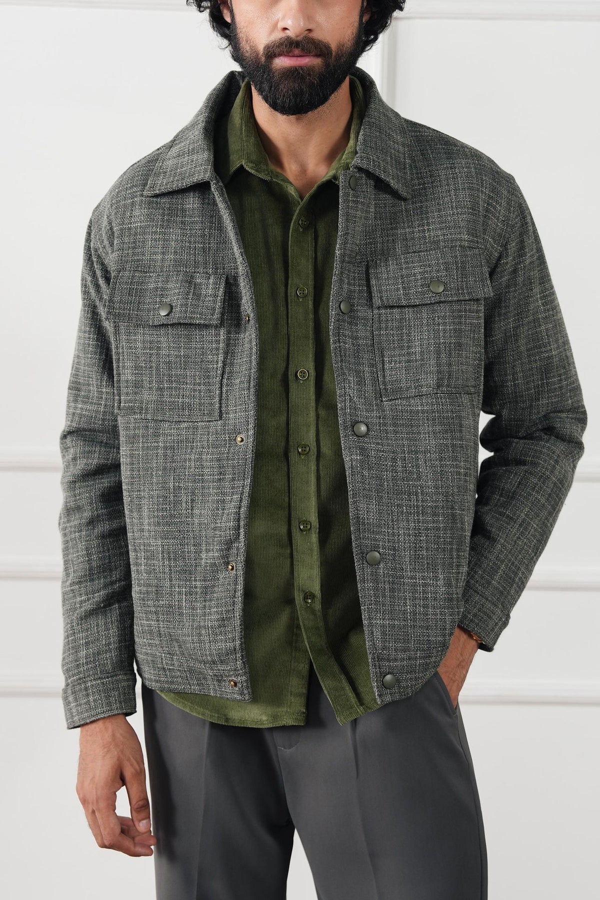 Harrington Wool Jacket (MWJ-06)