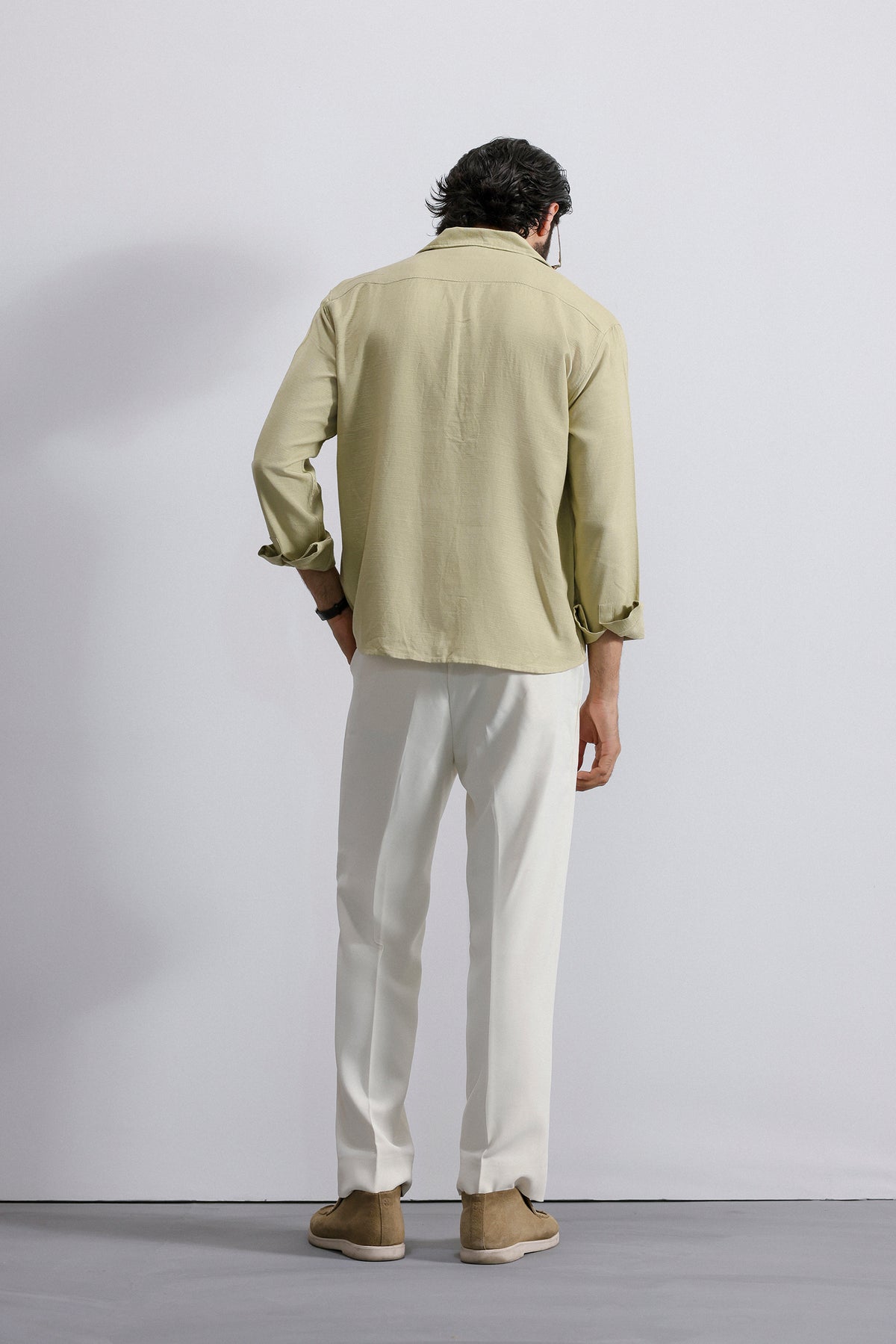 Double Pocket Linen Shirt