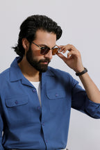 Double Pocket Linen Shirt