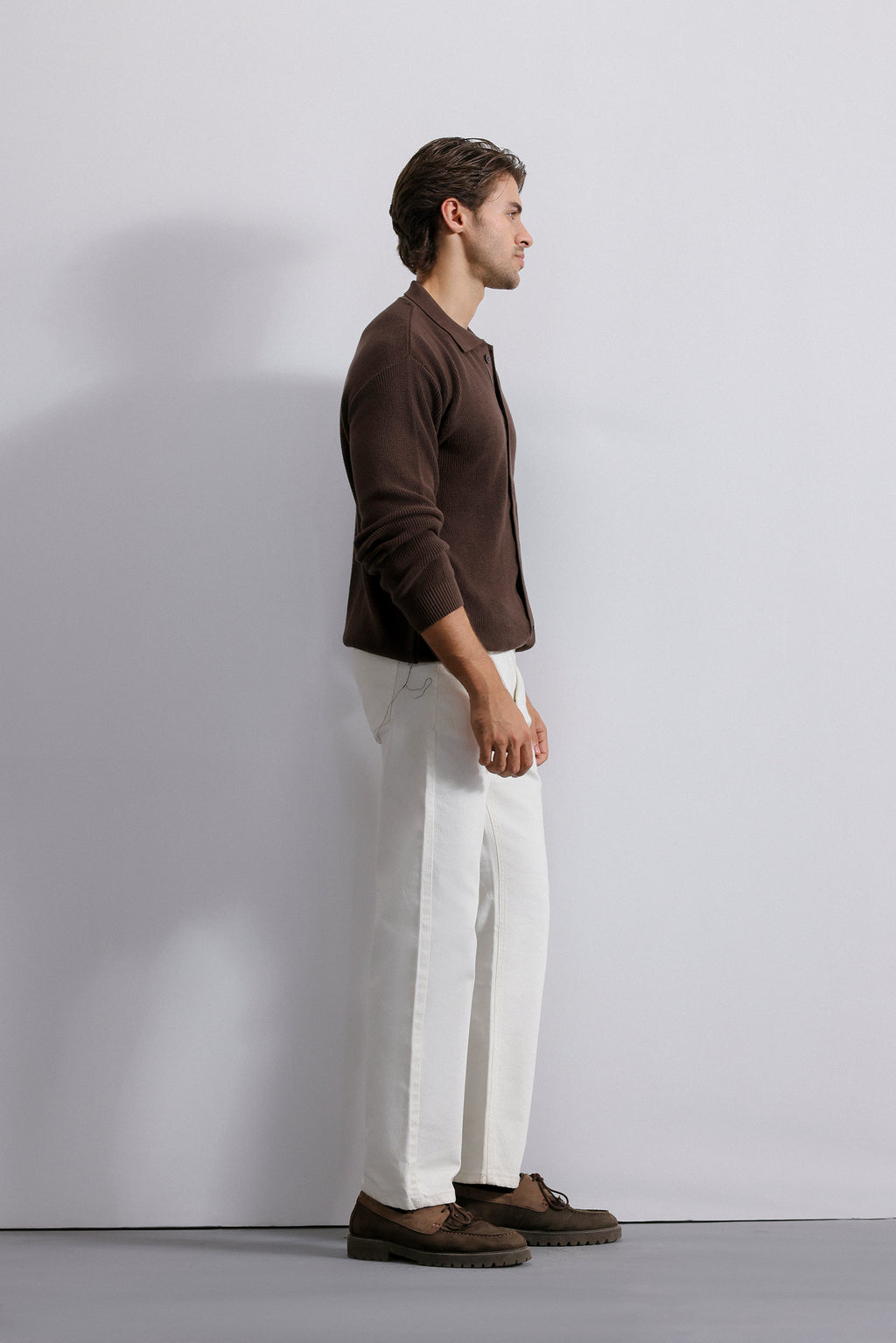 Classic Buttoned Knit Cardigan