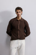 Classic Buttoned Knit Cardigan