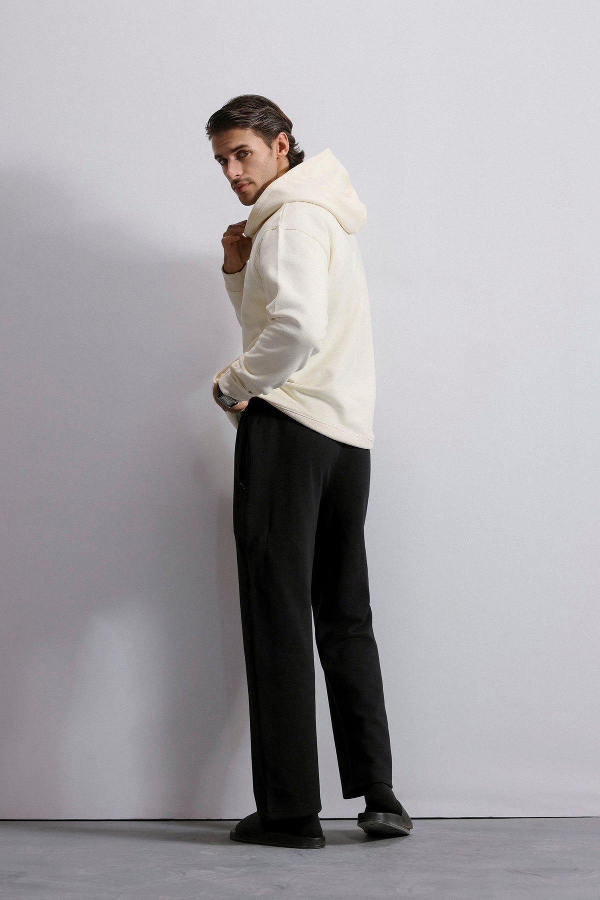 Classic Interlock Straight-Leg Trouser