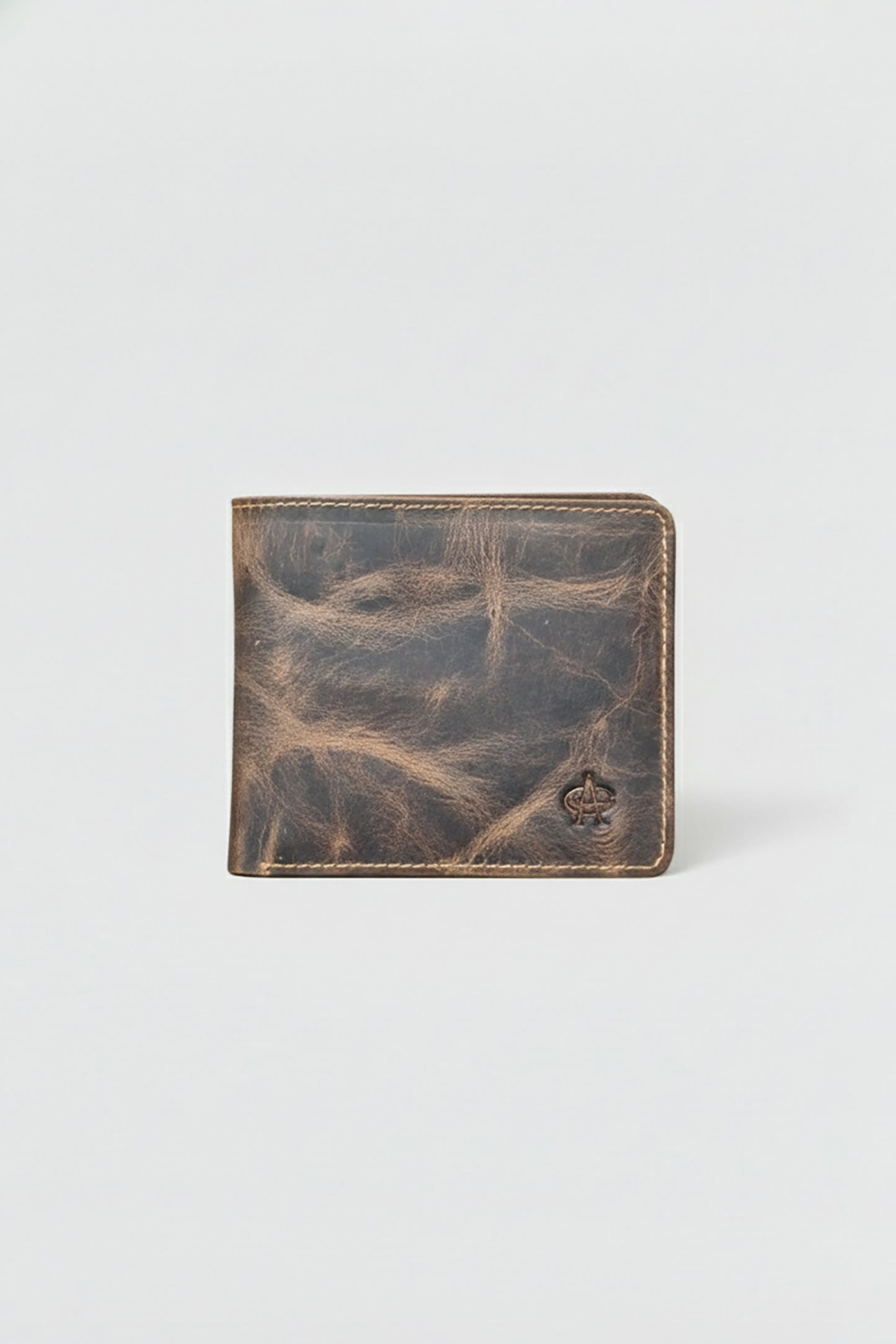 Pull-Up Leather Bi-Fold Wallet (LW-12)