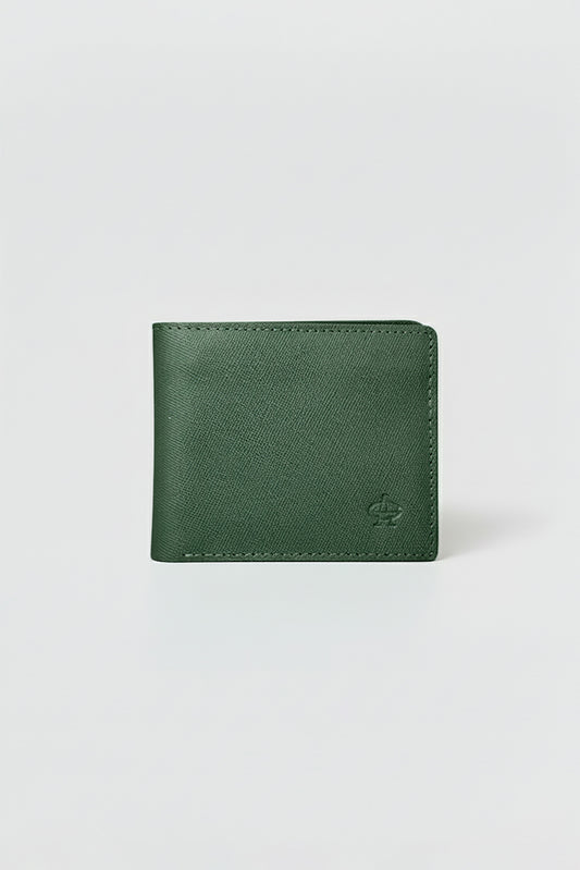 Saffiano Leather Bi-fold Wallet (LW-14)
