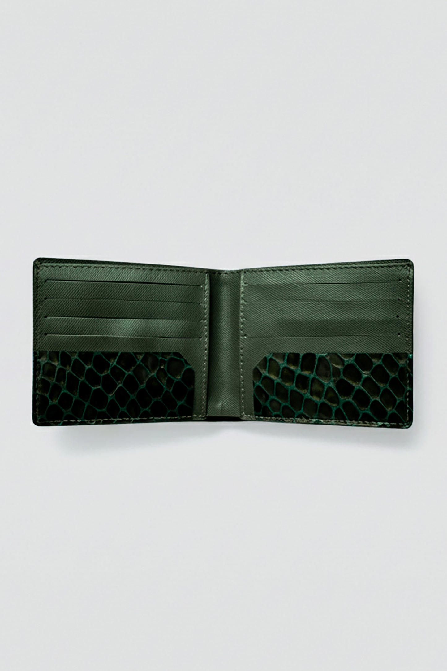 Saffiano Leather Bi-fold Wallet (LW-14)