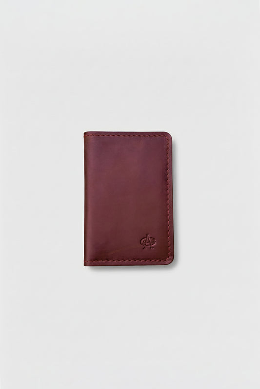 Saddle Leather Bi-Fold Wallet (LW-09)