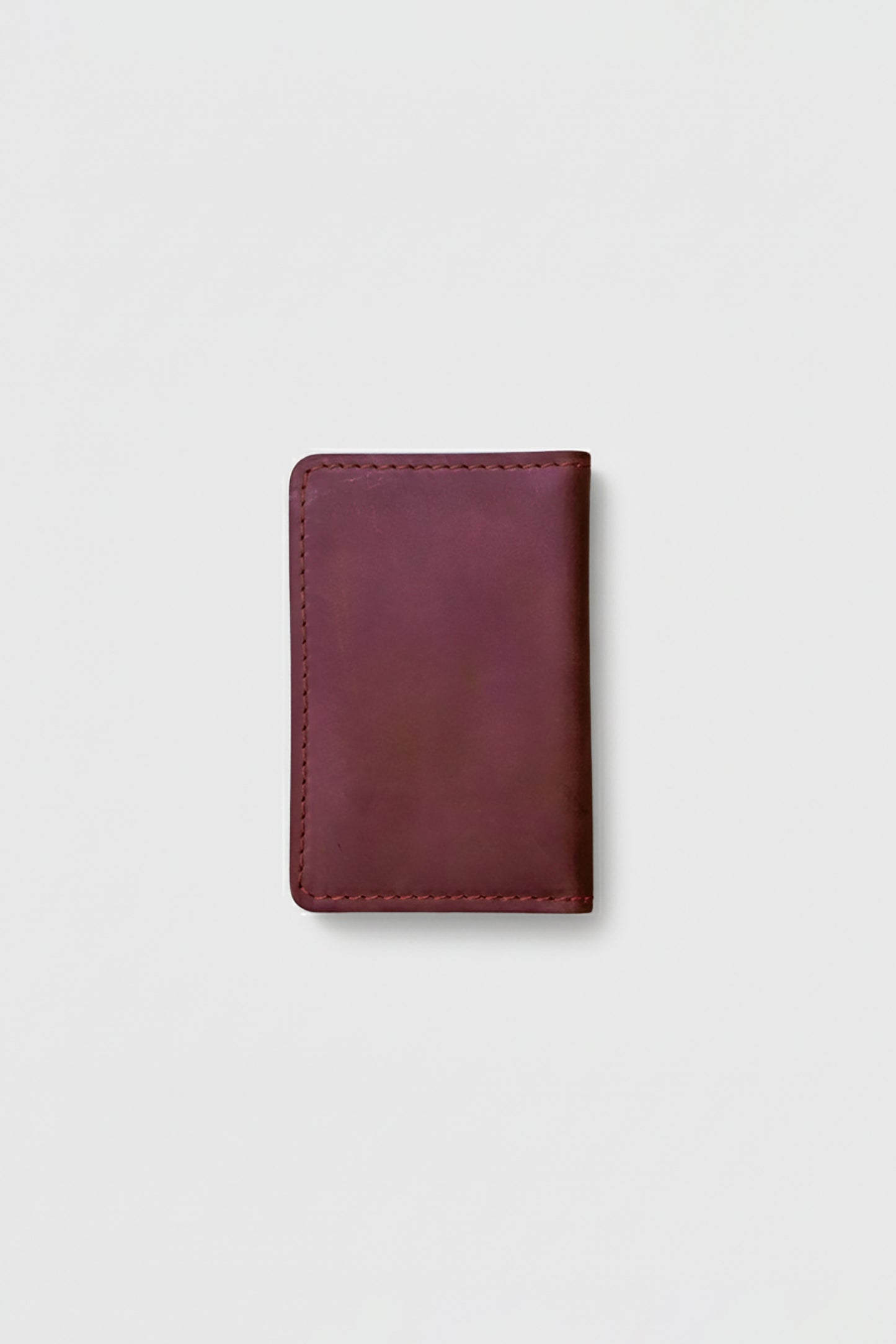 Saddle Leather Bi-Fold Wallet (LW-09)