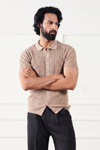Cable Knit Shirt (MKB-02)