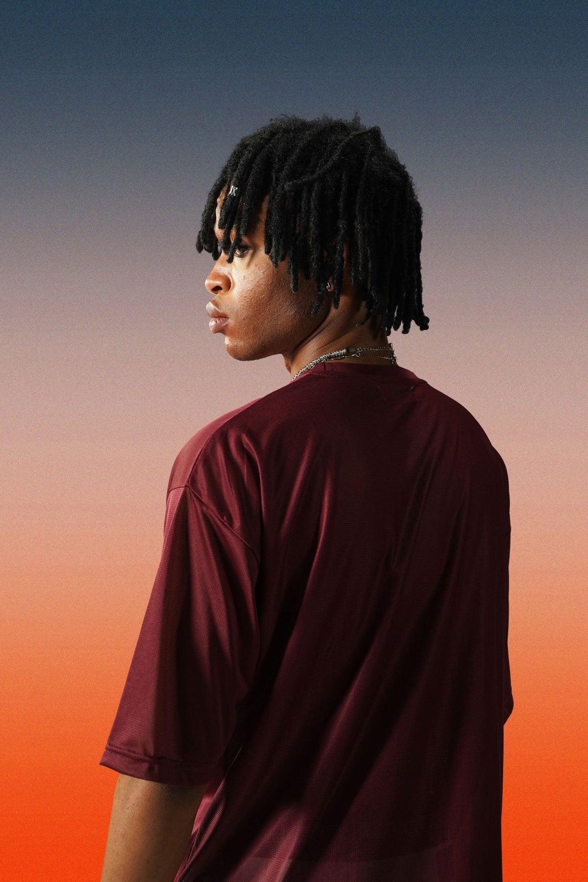 Mustangs Redwine Mesh Oversized Tee