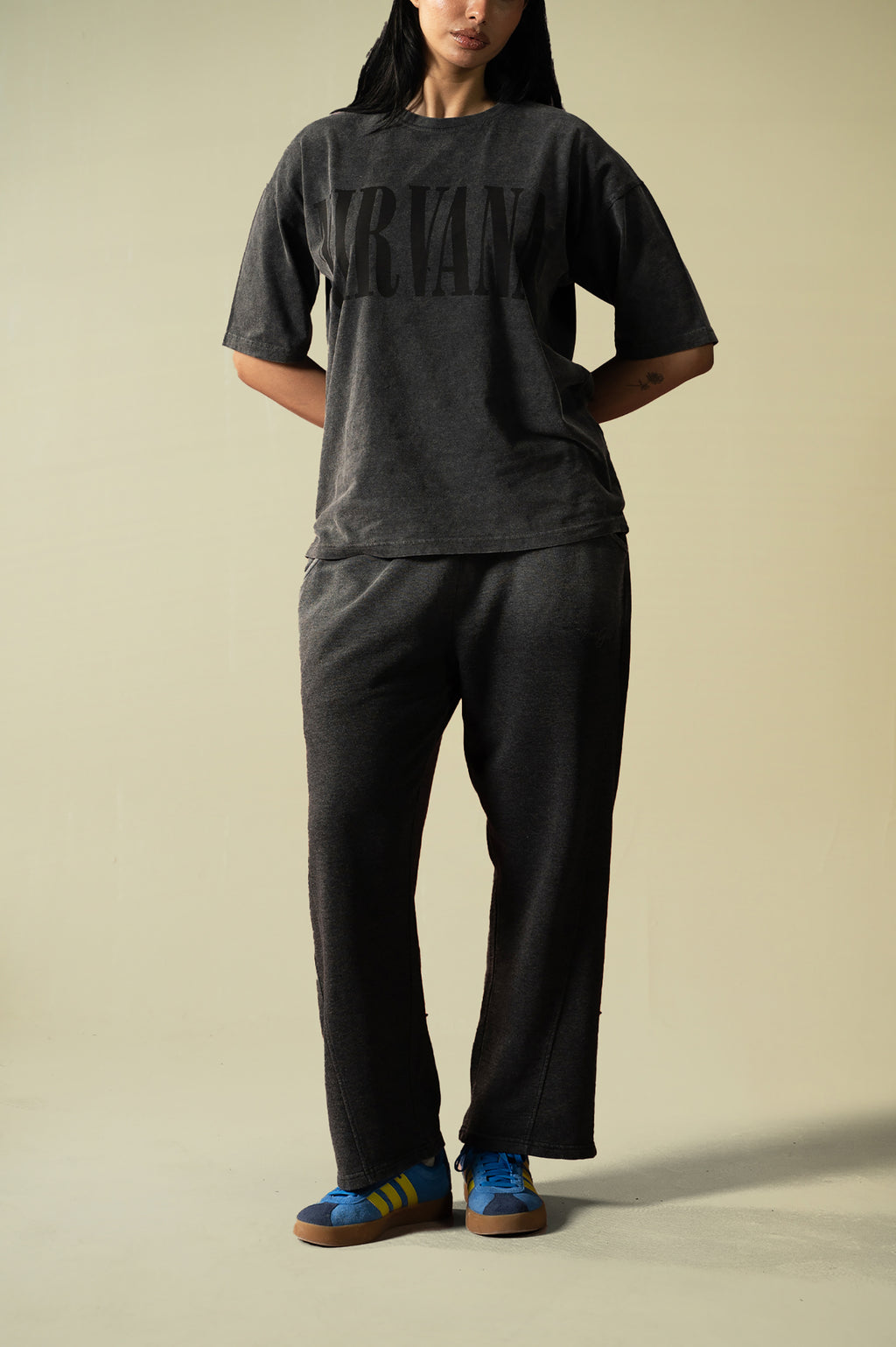 Nirvana Washed Oversized T-Shirt