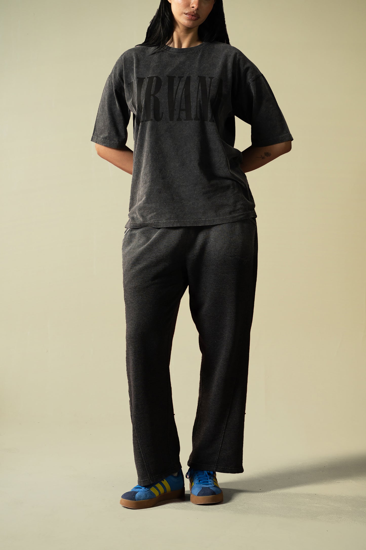 Nirvana Washed Oversized T-Shirt