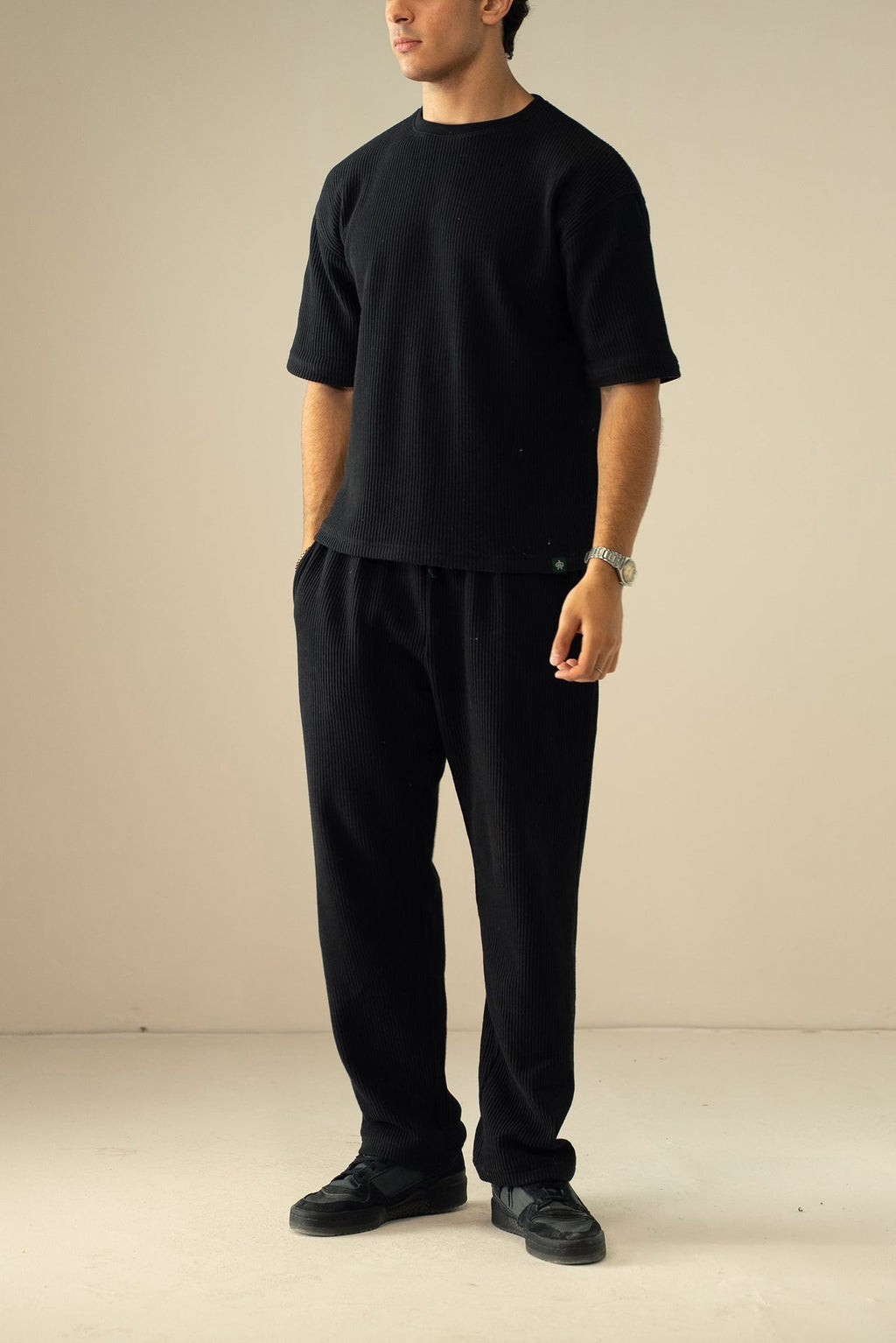 Ottoman Knit Textured T-Shirt (OST-01)