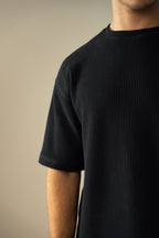 Ottoman Knit Textured T-Shirt (OST-01)