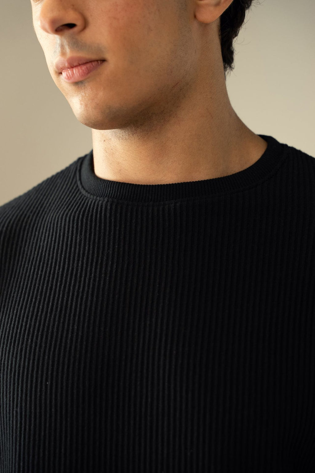 Ottoman Knit Textured T-Shirt (OST-01)