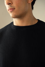 Ottoman Knit Textured T-Shirt (OST-01)