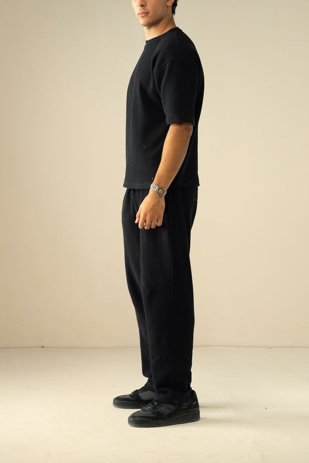 Ottoman Knit Textured T-Shirt (OST-01)
