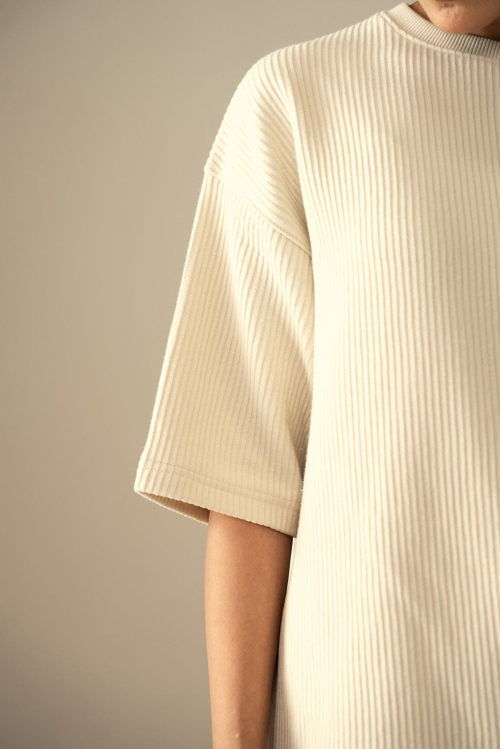 Ottoman Knit Textured T-Shirt (WTS-02)