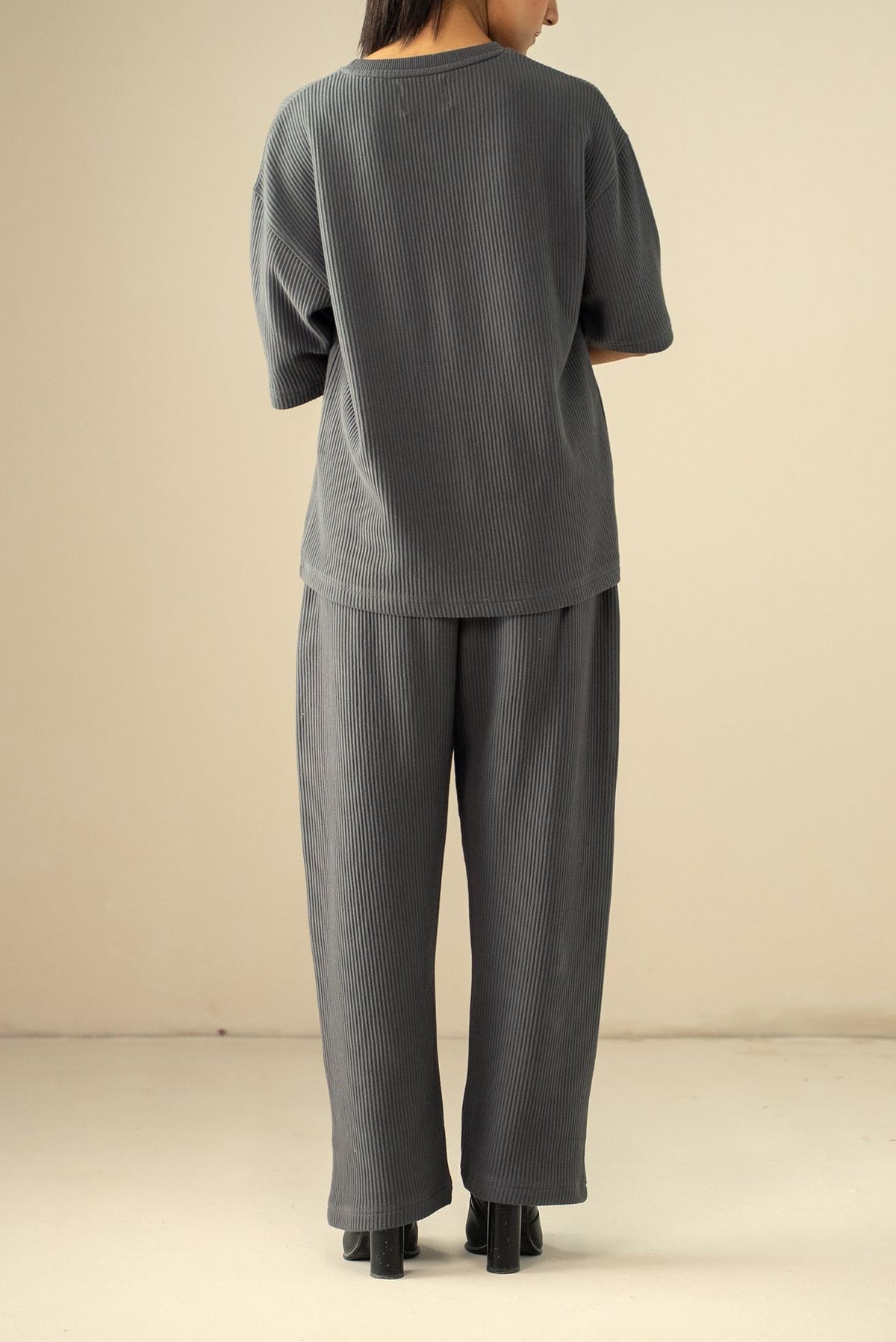 Ottoman Knit Textured Trouser (WRT-03)