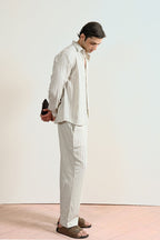 Pinstripe Linen Shirt (MCS-21)